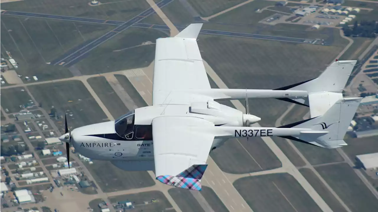 This Hybrid-Electric Aircraft Just Flew a Record 1,135 Miles Across the US