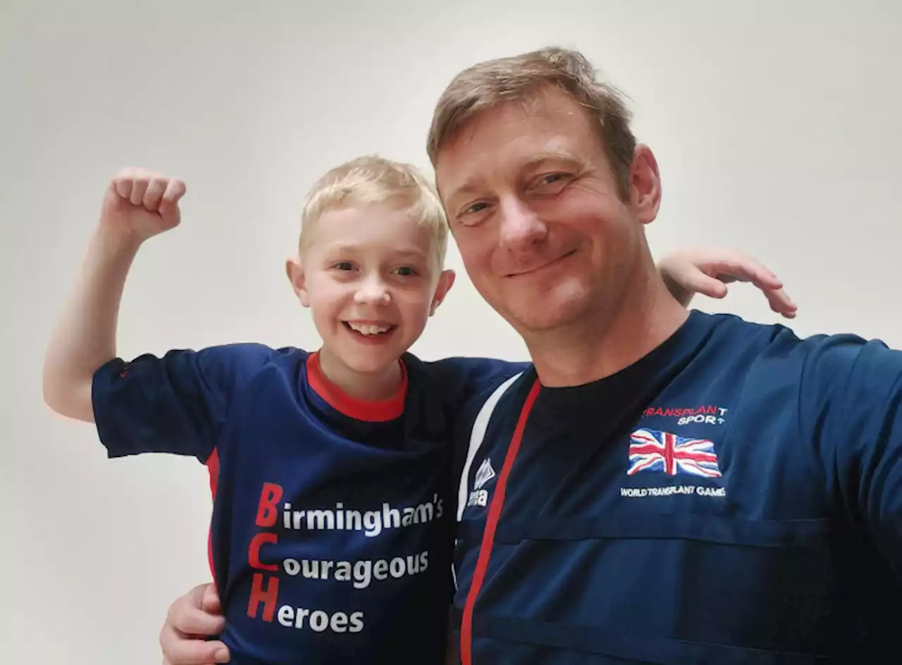 Shropshire father and son to compete in Transplant Games