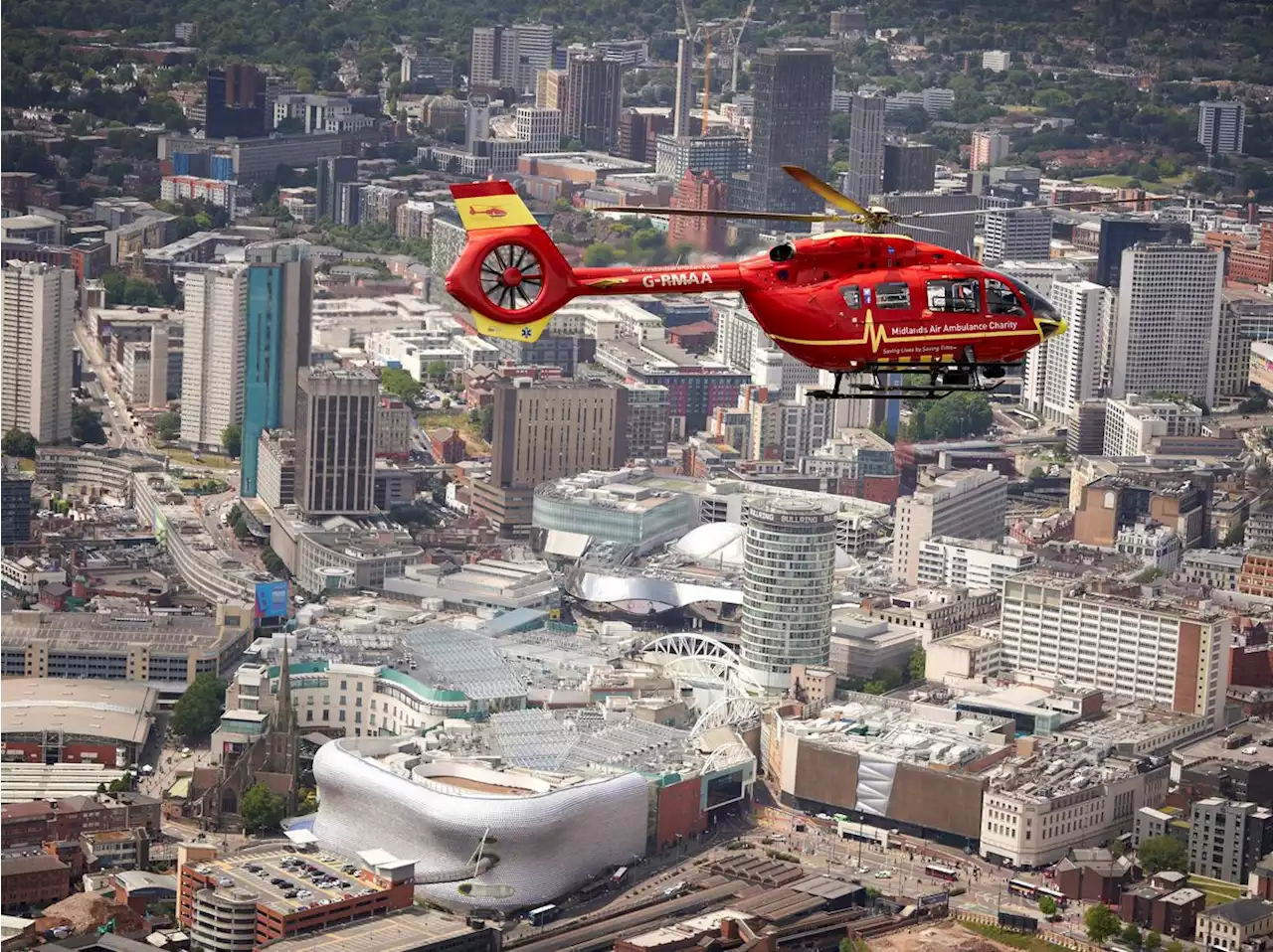 West Midlands Air Ambulance predicts rise in call-outs during summer of sport