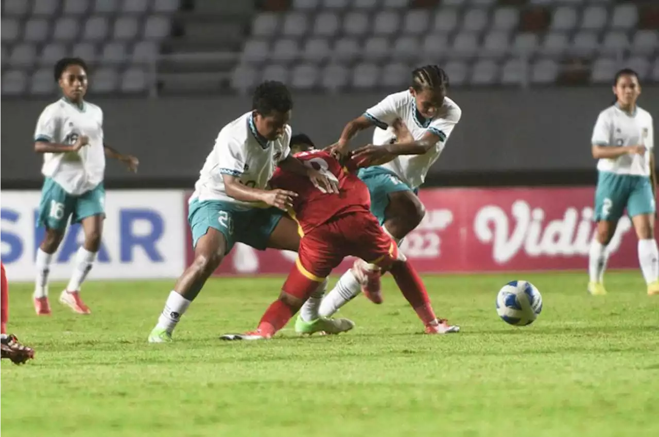 Hasil Piala AFF Wanita U-18 2022: Dibekuk Vietnam, Indonesia Melorot ke Posisi 3 Klasemen