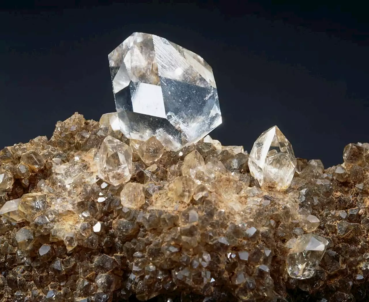 Is the Quartz Crystal 'Neither a Solid Nor a Liquid'?