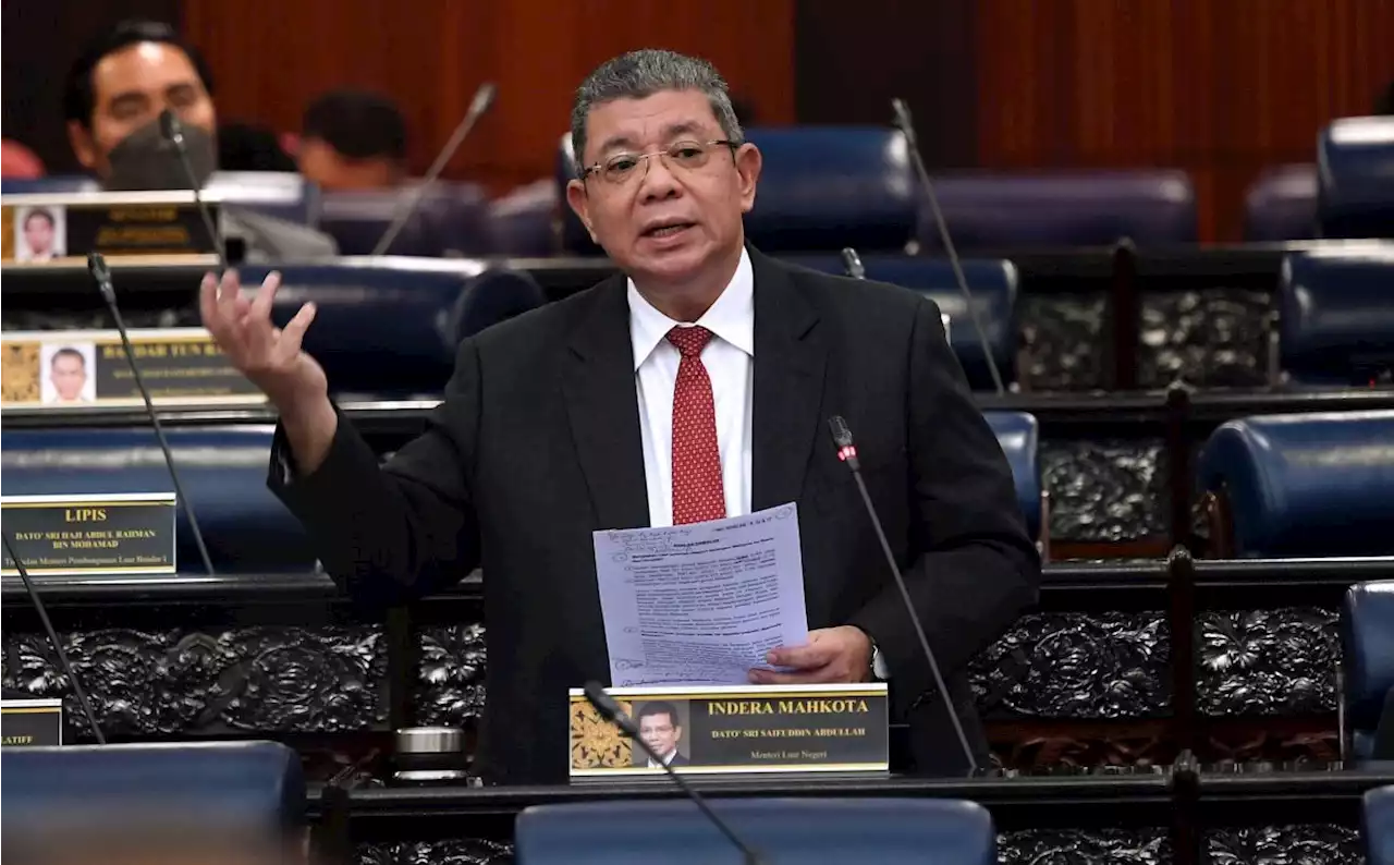 Myanmar junta's executions of activists a mockery of Asean attempts to end violence, says Saifuddin
