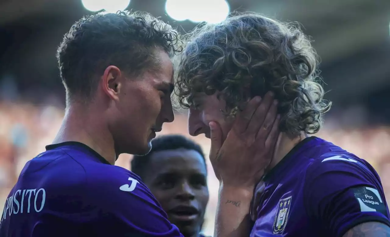 Fabio Silva et Sebastiano Esposito, le couple le plus glamour d’Anderlecht