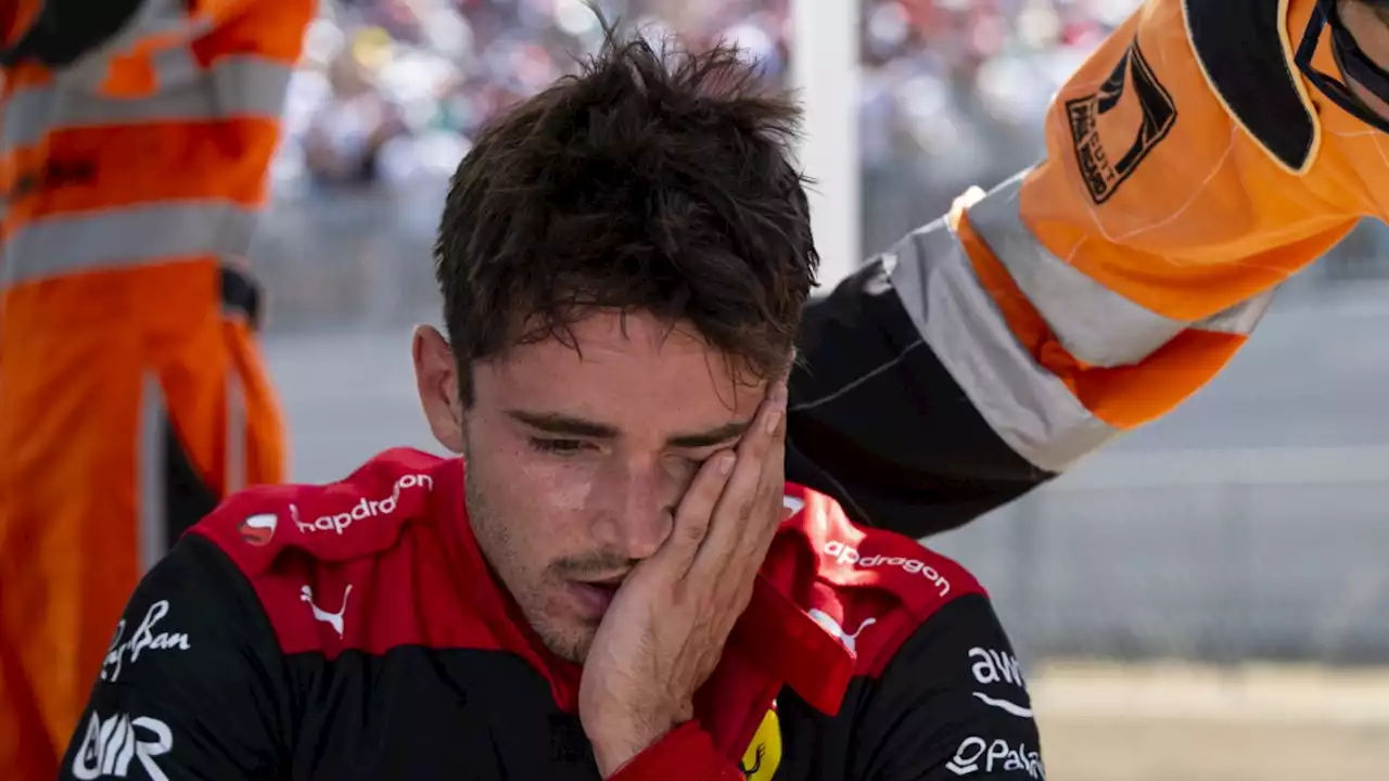 Charles Leclerc nach dem Frankreich-Grand-Prix: Schuld bin ich