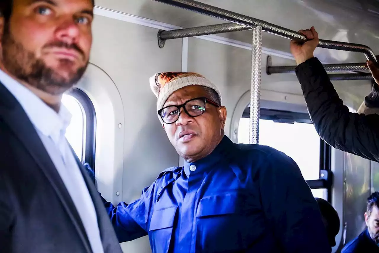 WATCH: Mbalula embarks on train ride as Cape Town’s central line reopens after two years | The Citizen