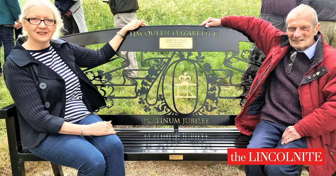 New Platinum Jubilee bench offers 'stunning views' in Grantham