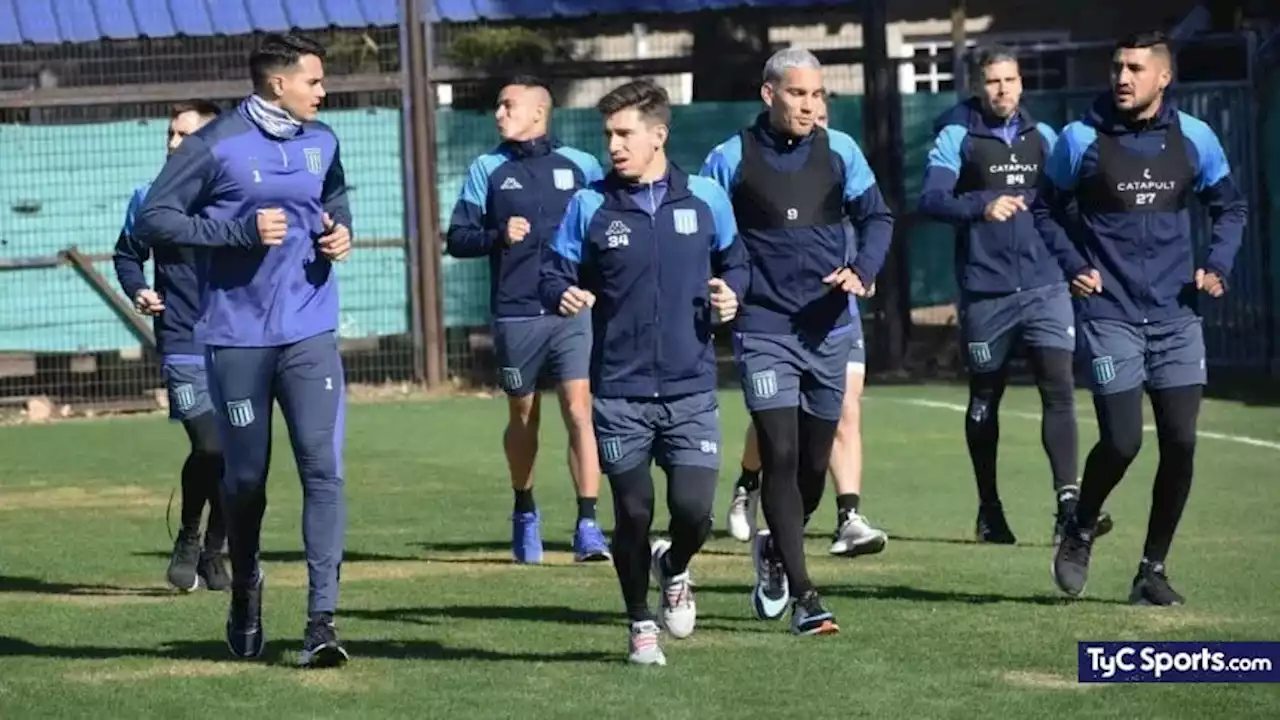 El plantel de Racing regresó a los entrenamientos con la mente puesta en Tigre - TyC Sports