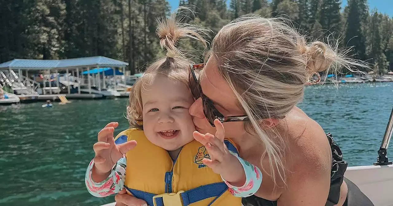 Stassi Schroeder and Daughter Hartford Embrace Lake Life on Vacation