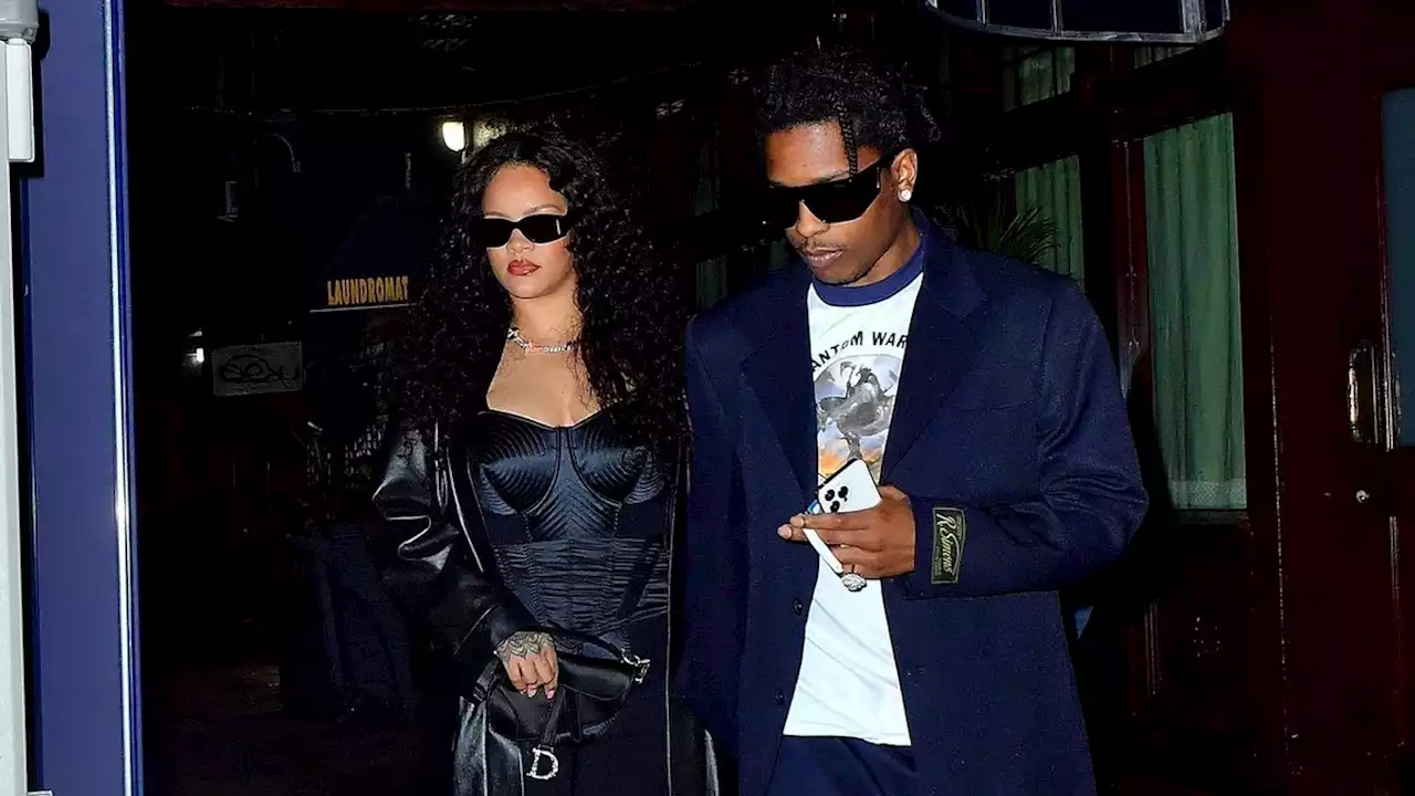 Rihanna and A$AP Rocky Dress Up for Date Night