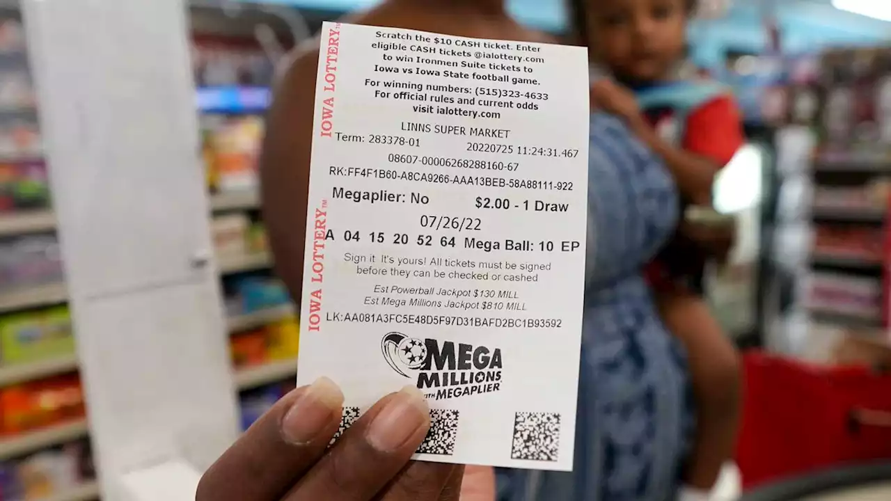 Mega Millions $830M lottery jackpot winning numbers drawn