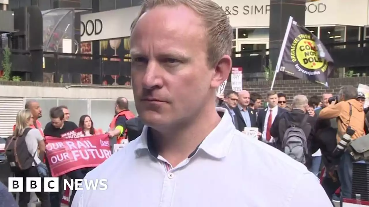 Labour's shadow transport minister Sam Tarry backs striking rail workers