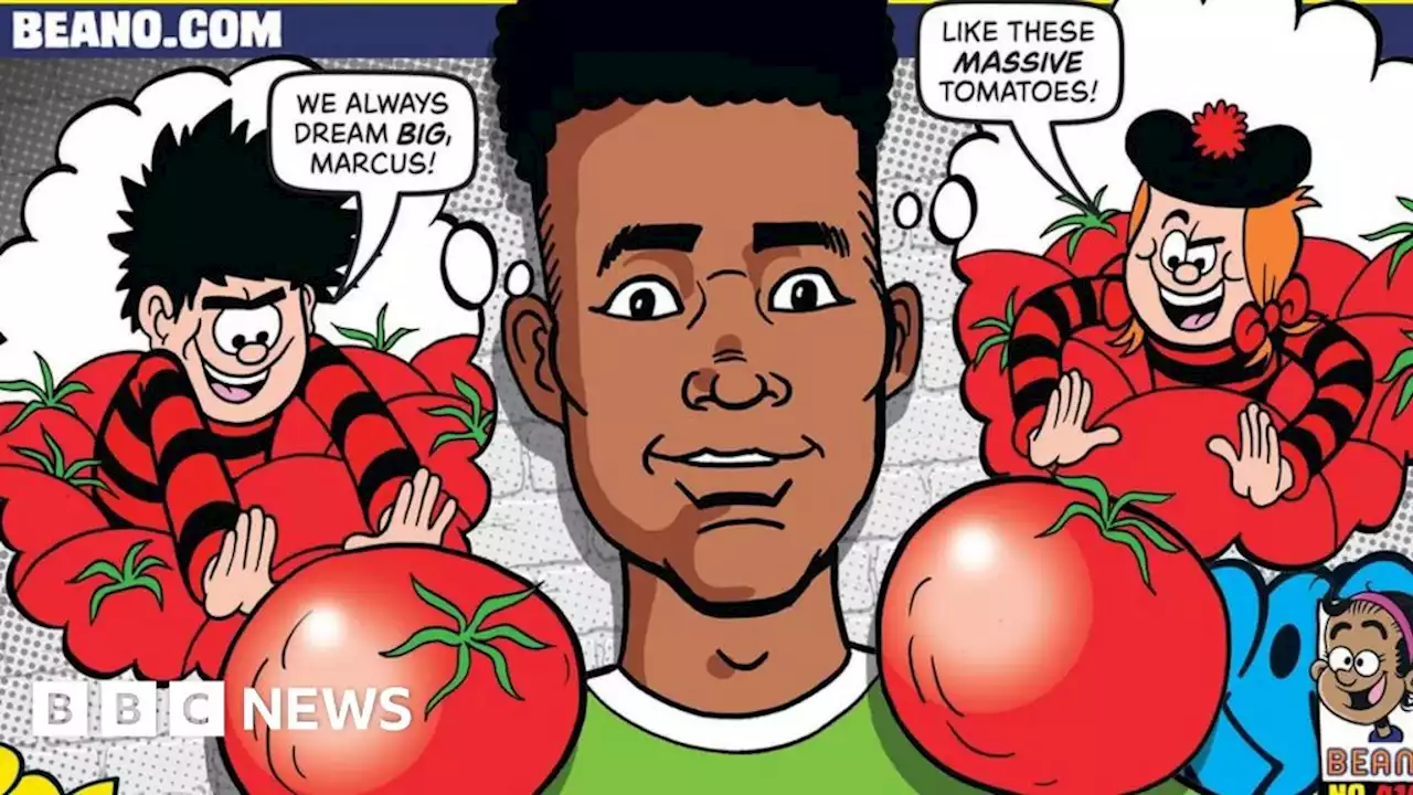 Marcus Rashford: Man Utd striker becomes guest editor of Beano