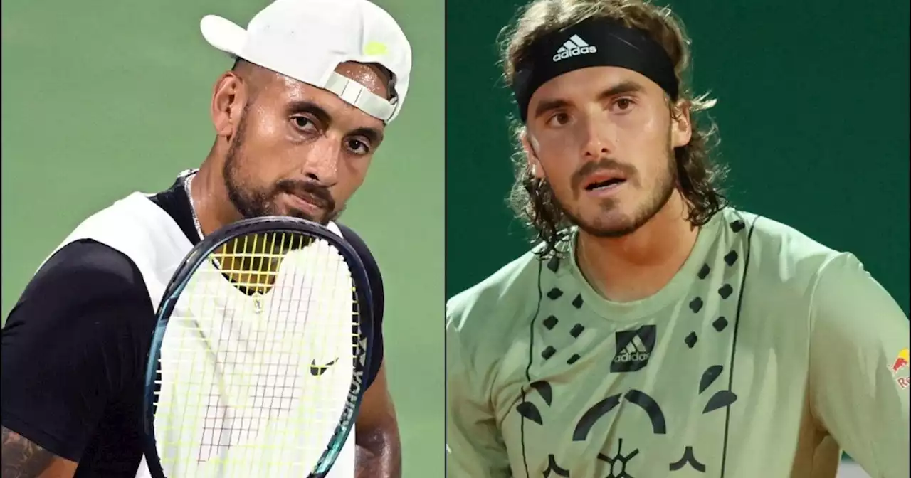 Tras su pelea en Wimbledon, Kyrgios volvió a burlarse de Tsitsipas en medio de una entrevista