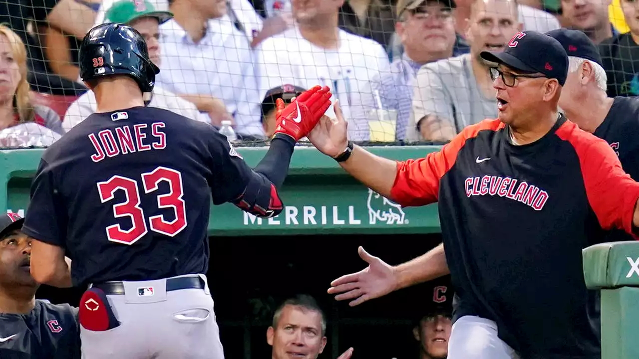 Nolan Jones goes deep, Kirk McCarty goes scoreless to boost Guardians in 8-3 win over Red Sox