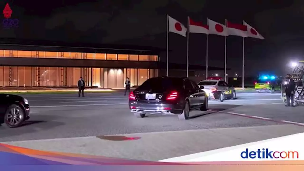 Jokowi Tiba di Tokyo, Bukan Pakai Mobil Jepang tapi Mobil Mewah Ini