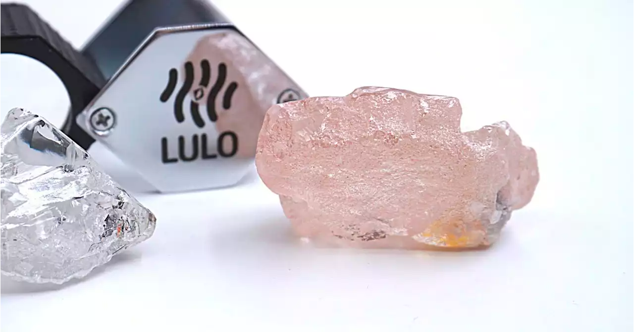 Big pink diamond discovered in Angola, largest in 300 years