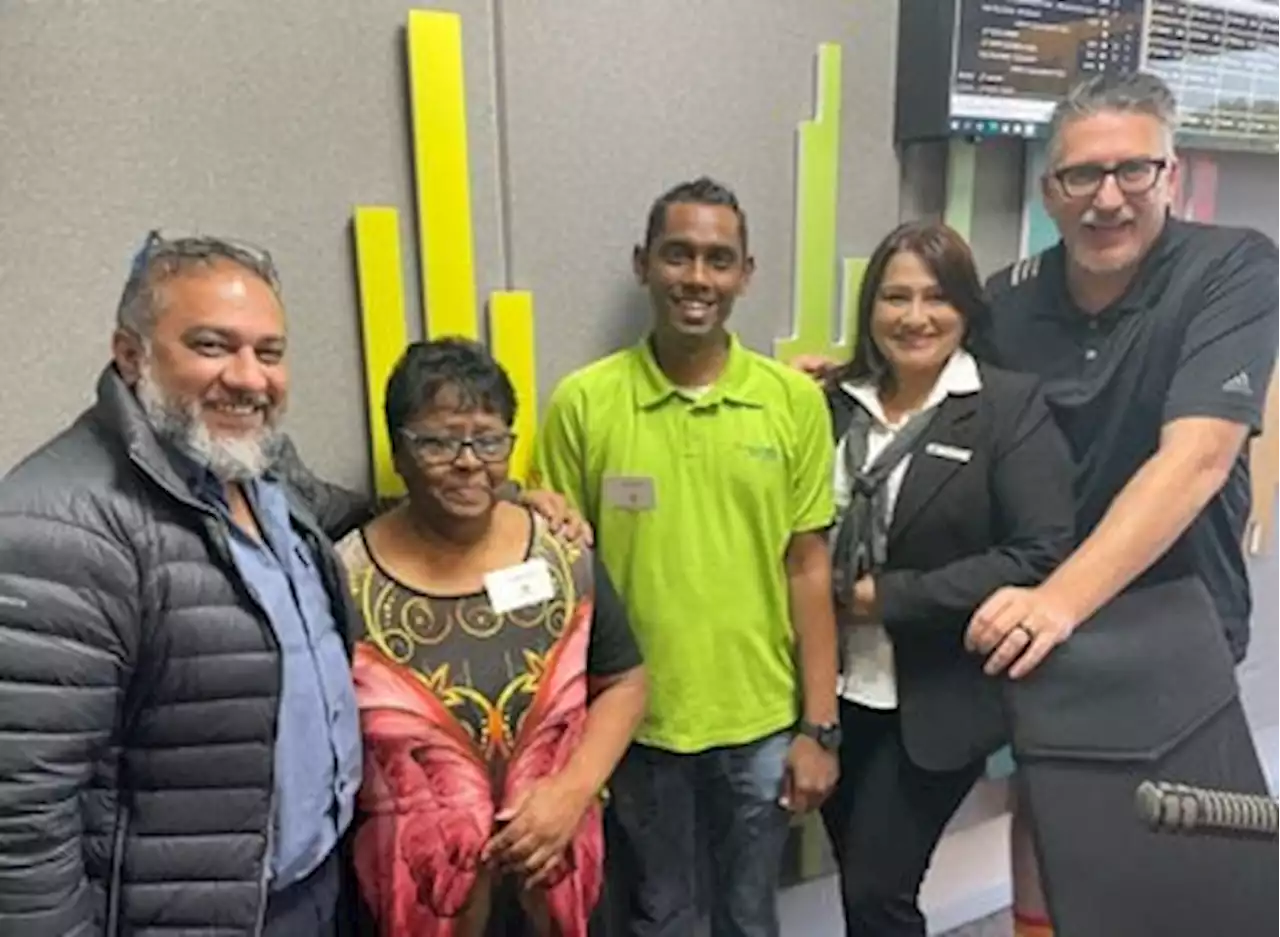 Big Favour: Kuben Naidoo receives assistance for his mom through Toyota Knights