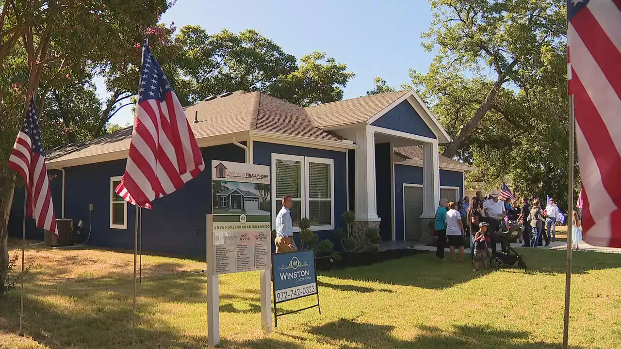 North Texas Navy veteran gifted mortgage-free home