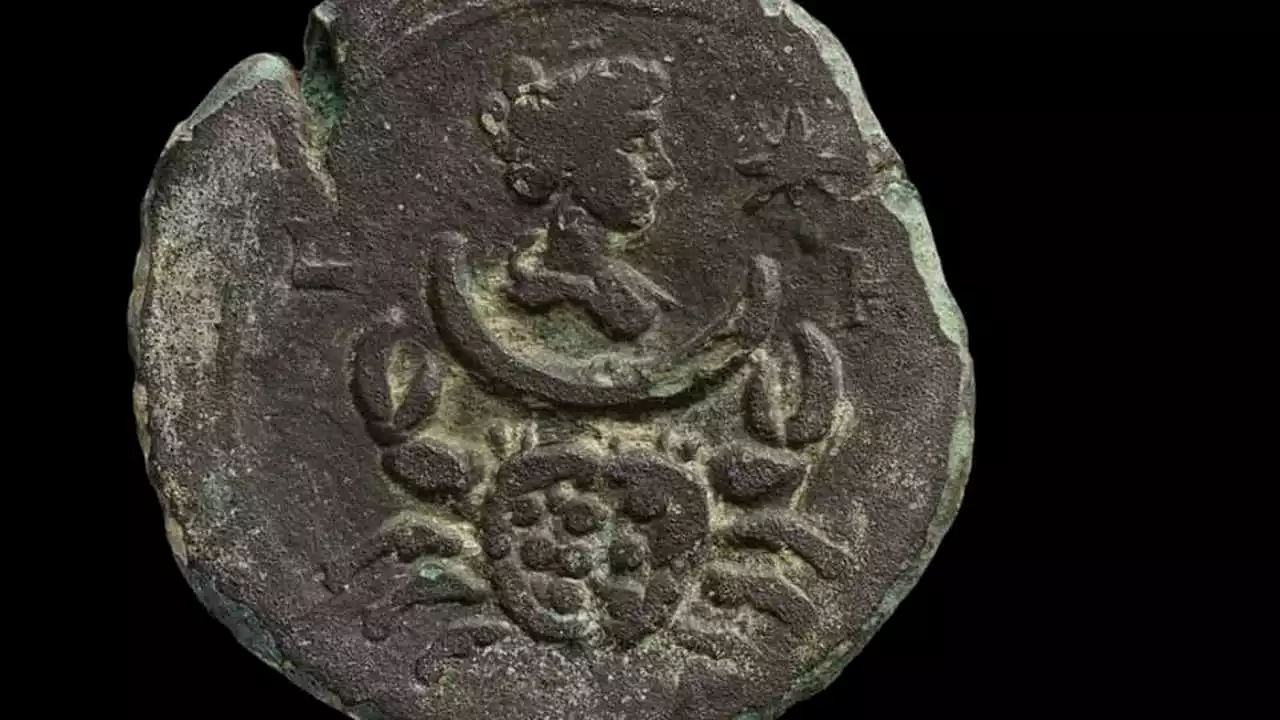 Rare zodiac coin found in Israel after underwater survey