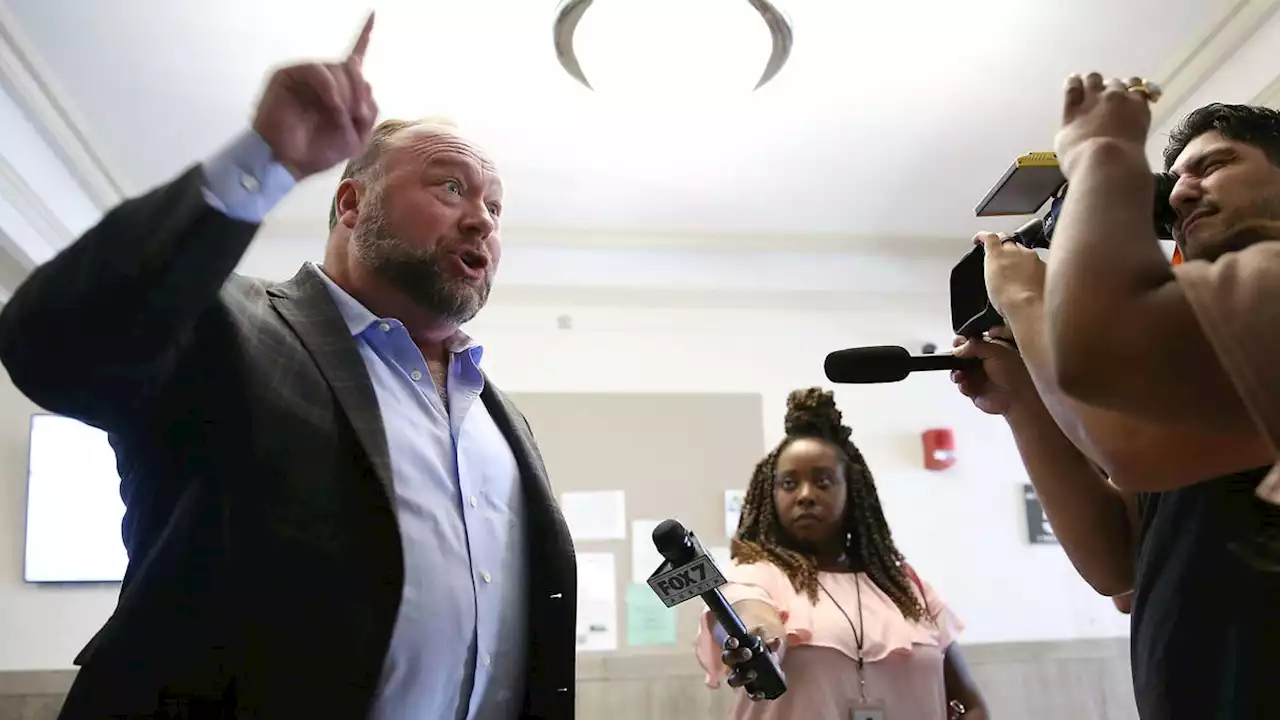 Alex Jones Makes Surprise Appearance at Texas Trial, Calls It 'Kangaroo Court'