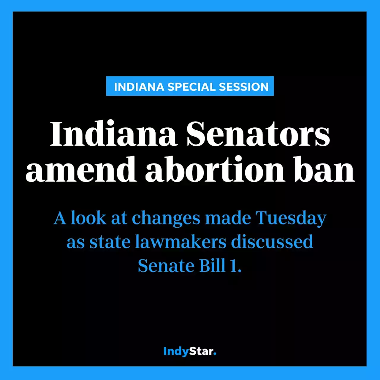 Indiana senators add criminal penalties, more restrictions to proposed abortion ban