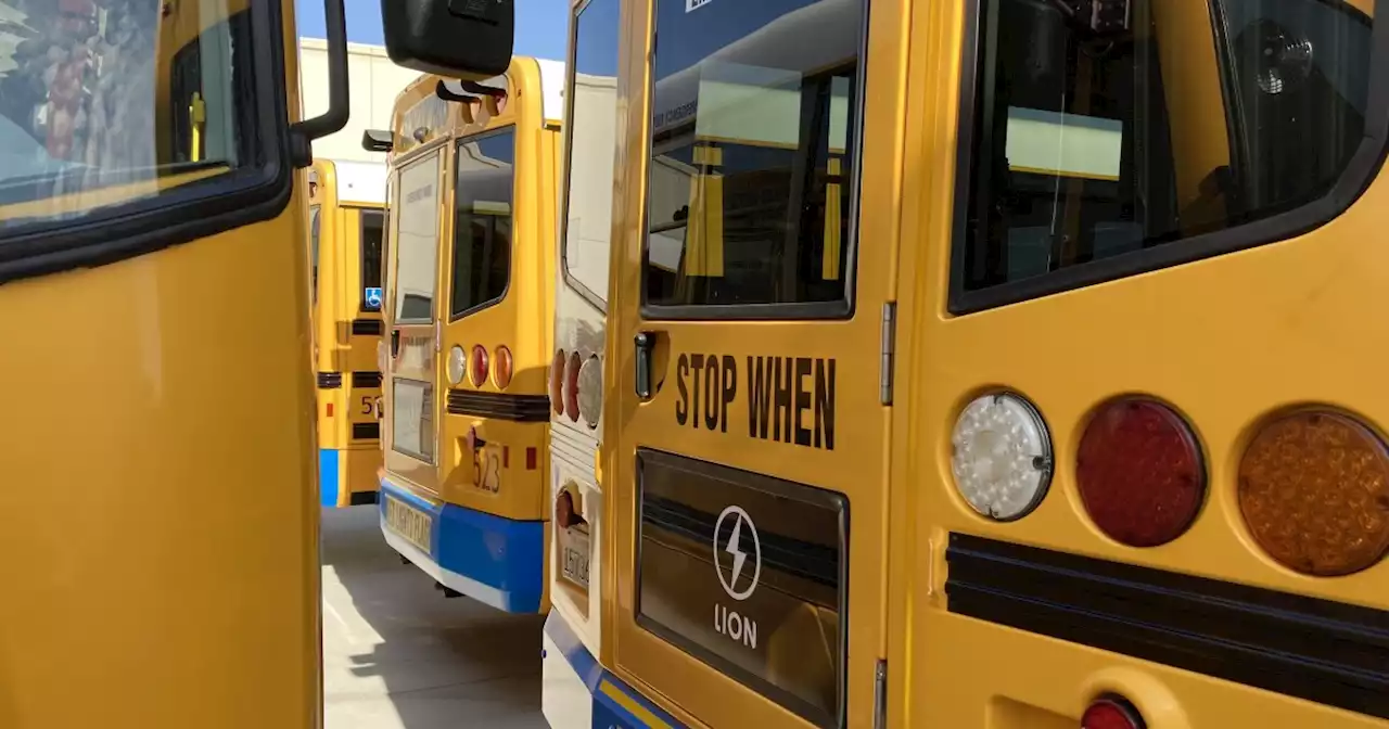 Cajon Valley school buses deliver students — and power