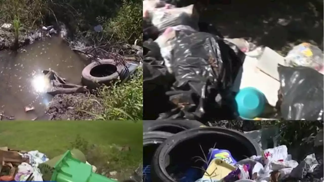 ‘It’s just embarrassing’: Residents in southwest Houston neighborhood call for illegal dumping to end