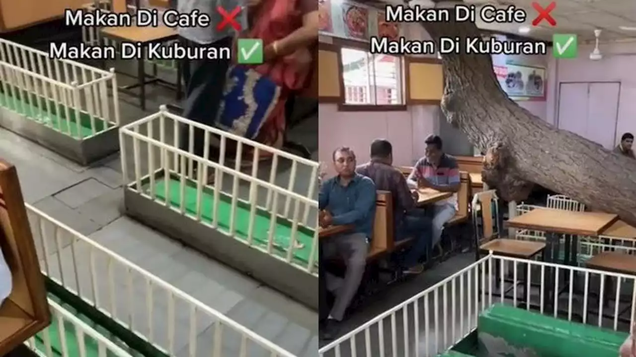 Viral Kafe Dibangun di Atas Kuburan, Pengunjung Makan di Samping Nisan