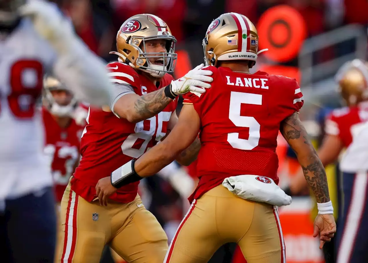 Why George Kittle should embrace 49ers’ switch from Garoppolo to Lance