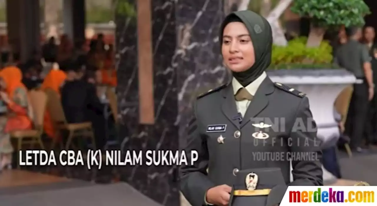 Foto : Berkenalan dengan Perwira Cantik Letda Nilam Sukma, Ayahnya Prajurit TNI AU | merdeka.com