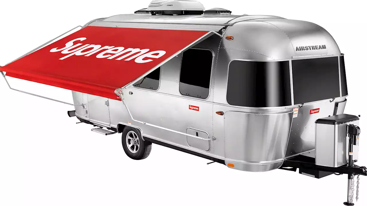 Supreme, Airstream Collaborate on Exclusive Travel Trailer