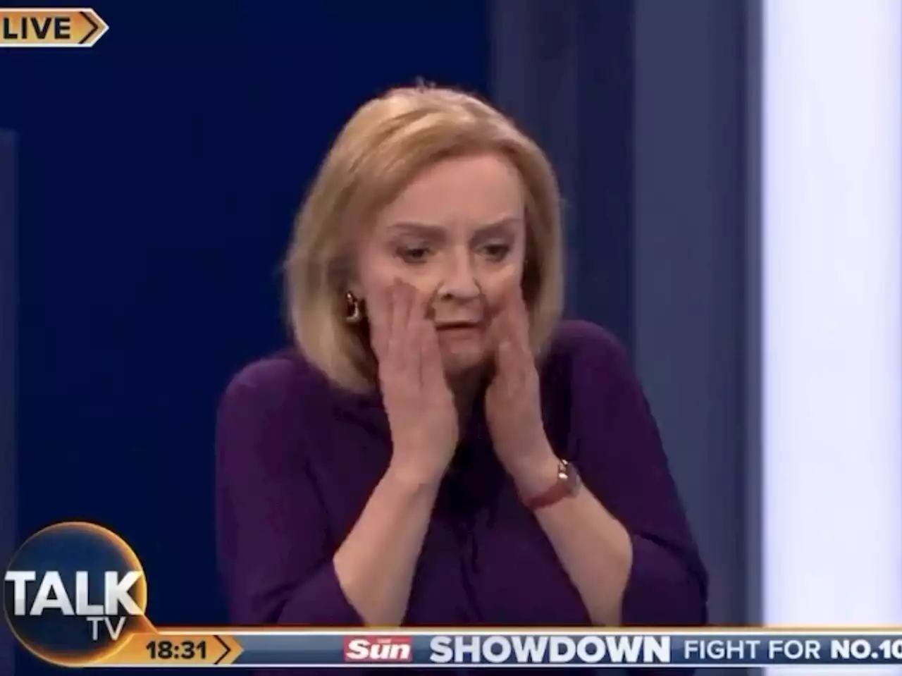 WATCH | TV presenter collapses during live political debate in the UK | Businessinsider