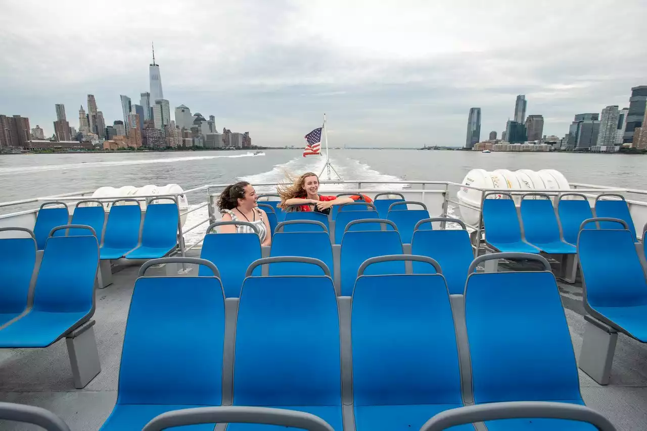 Cleaner, bigger NY Waterway ferry hits the Hudson River after retrofit