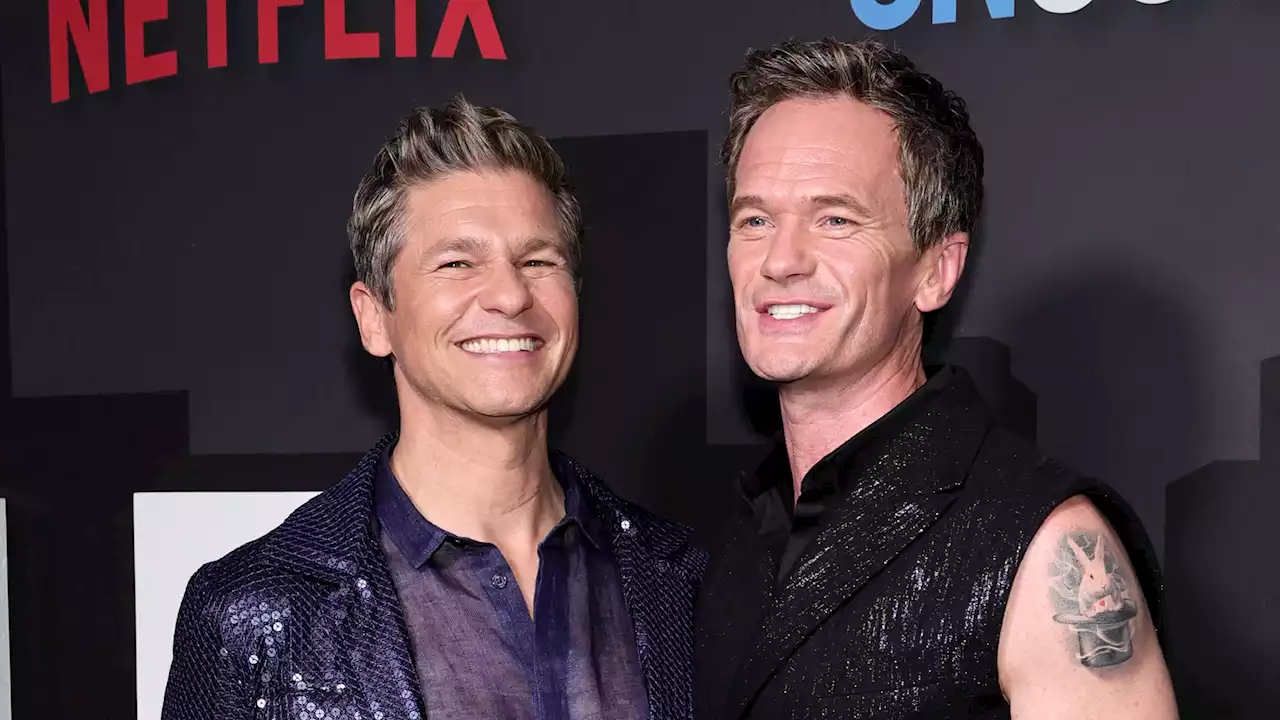 Süß: David Burtka und Neil Patrick Harris turteln auf Event