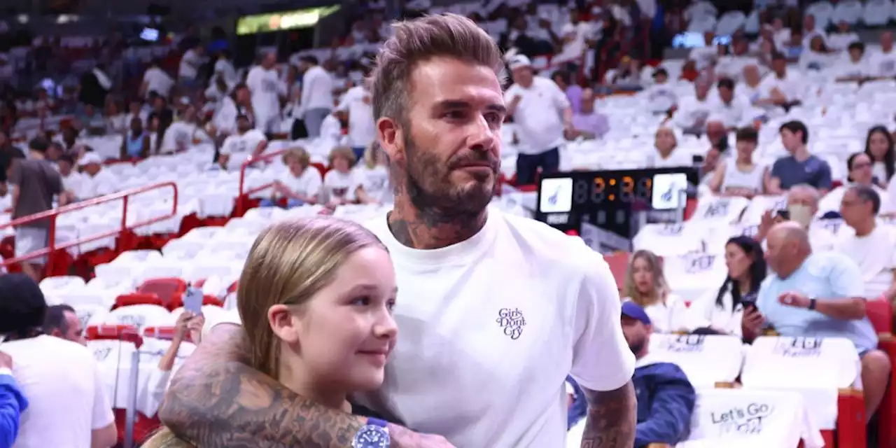 David Beckham sends heartfelt message about daughter Harper