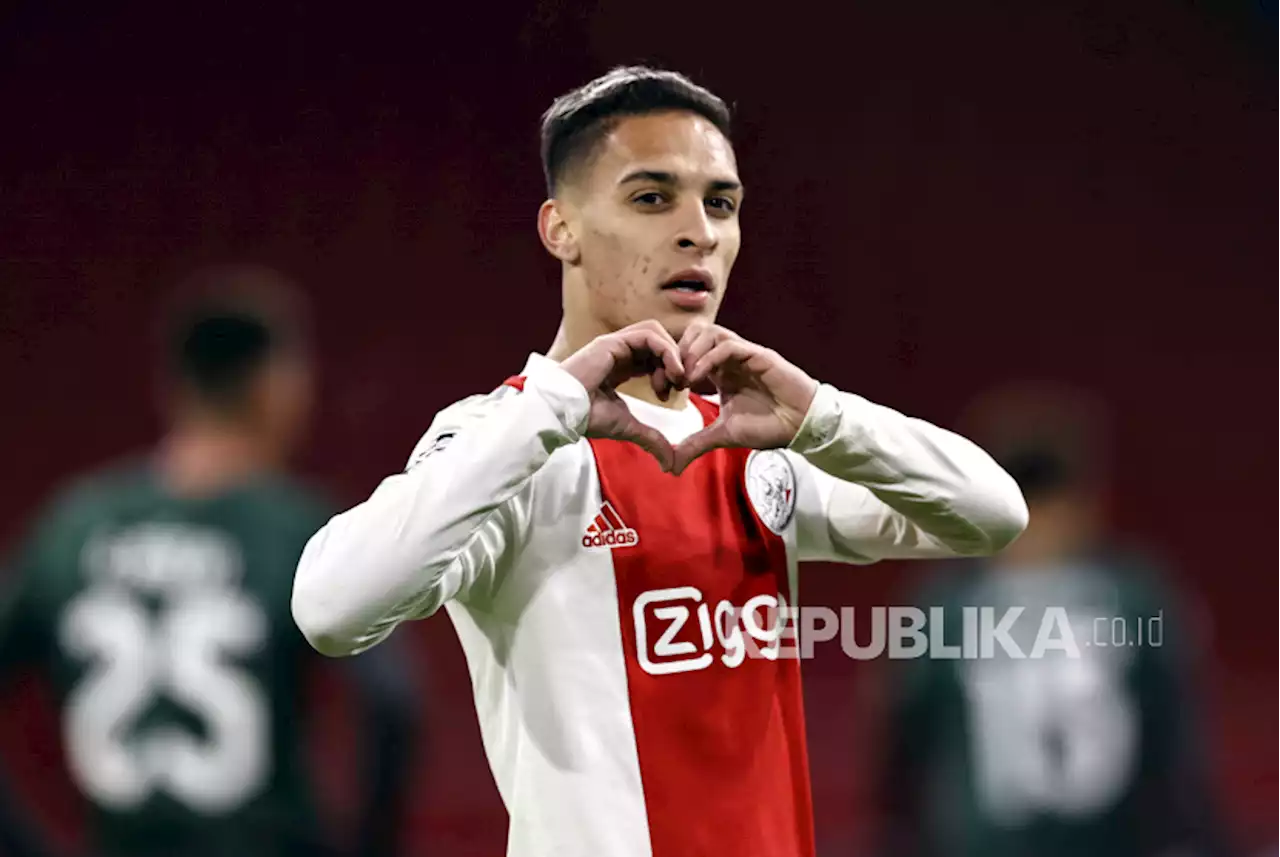 MU Punya Punya Harapan Baru Gaet Antony dari Ajax Amsterdam |Republika Online