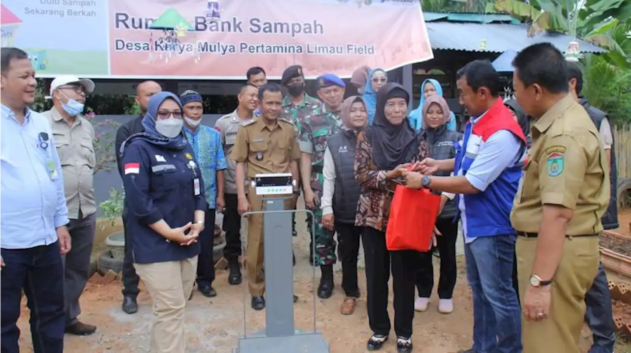 SKK Migas-Pertamina EP Limau Field Resmikan Bank Sampah di Prabumulih |Republika Online