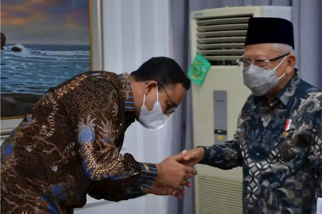 Soal Pertemuannya dengan Anies Baswedan, Wapres: Bukan Politik, Saya Netral |Republika Online