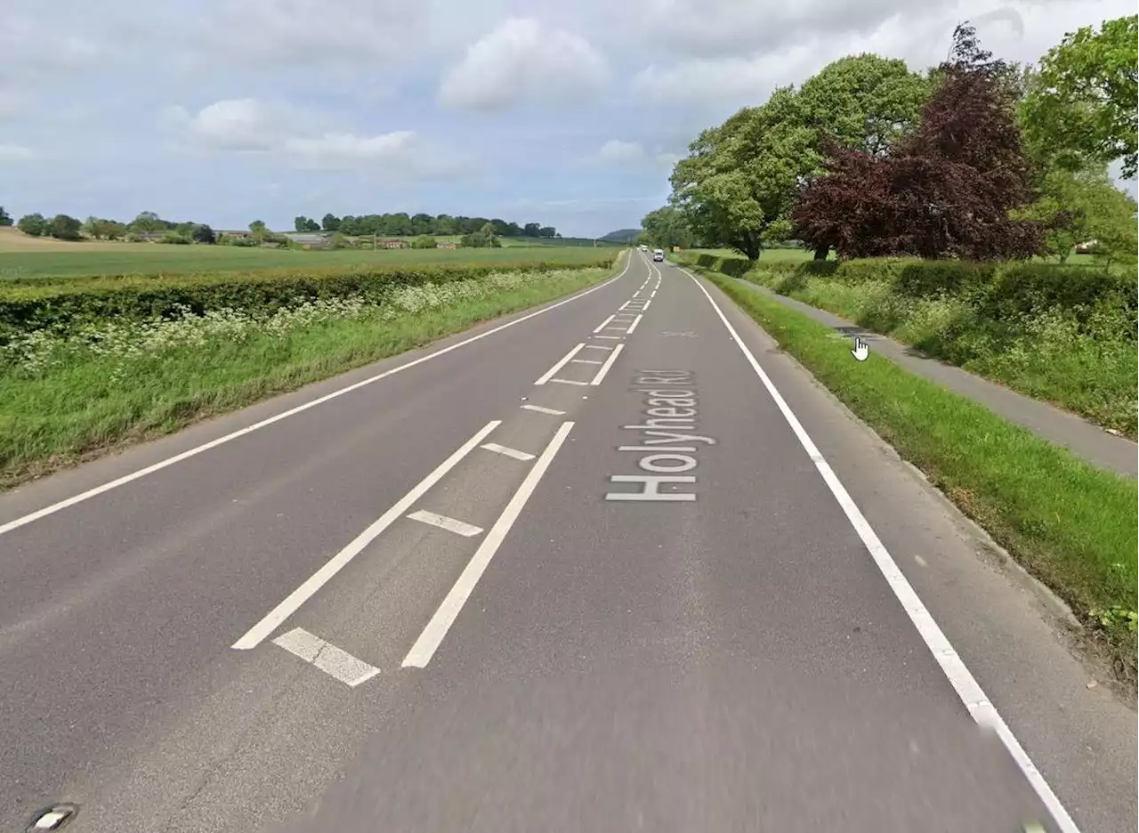 Two hurt in A5 crash near Shrewsbury