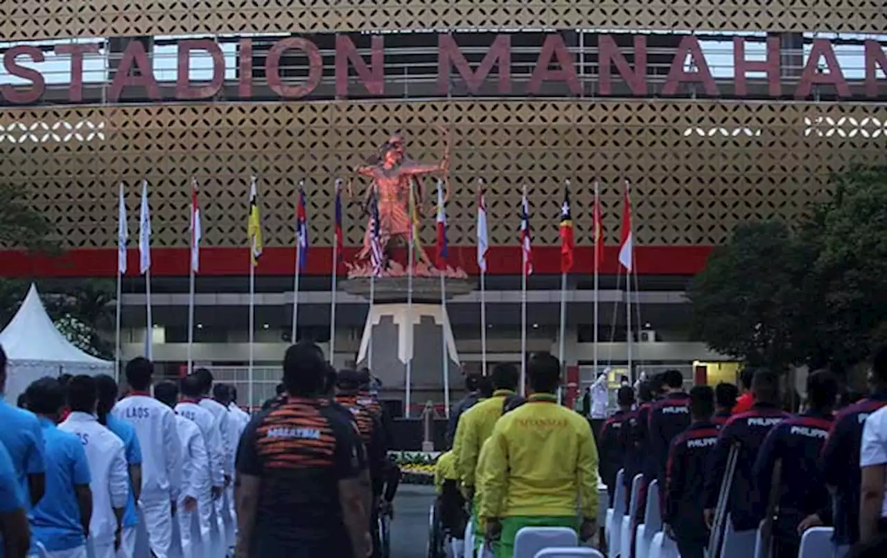 Bendera Peserta ASEAN Para Games Resmi Berkibar, Selamat Datang di Solo