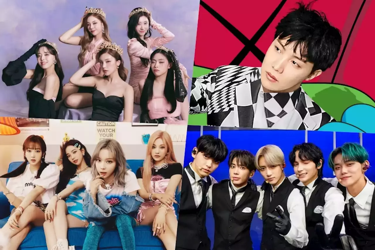 ITZY, J-Hope, BTS, Aespa, TXT, TWICE’s Nayeon, SEVENTEEN, Stray Kids ...