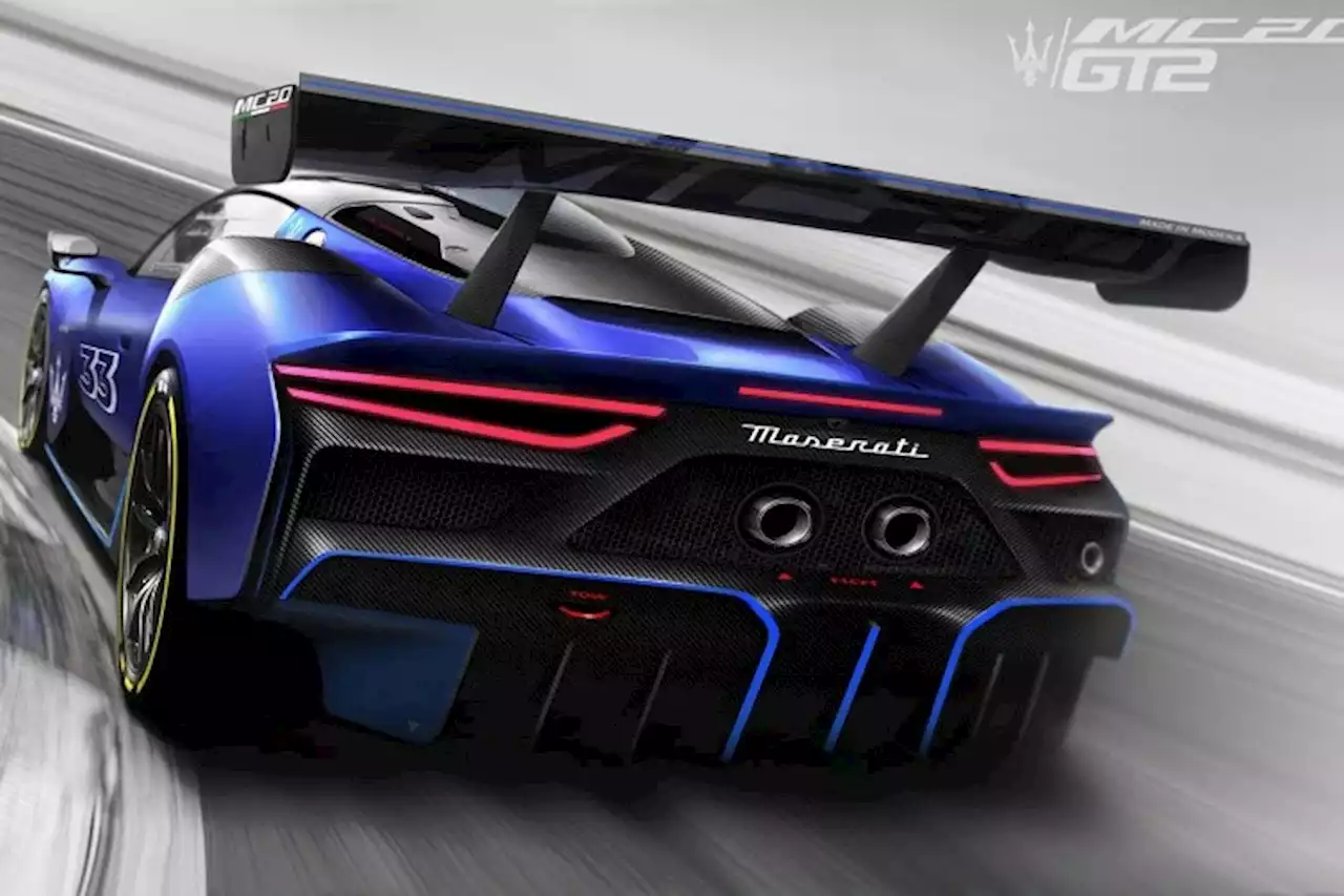 Rennversion für 2023: Maserati bringt den MC20 GT2