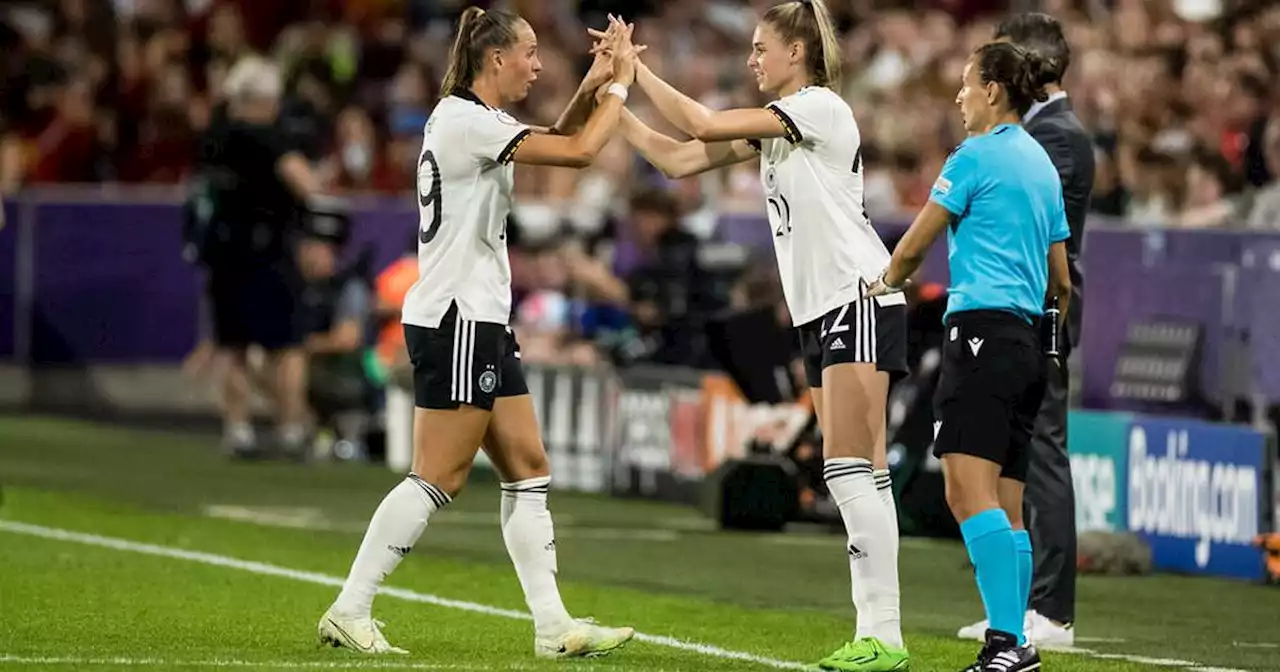 Frauen-EM Heute LIVE: Deutschland - Frankreich im Halbfinale im TV, Stream, Liveticker - Brand als Bühl-Ersatz