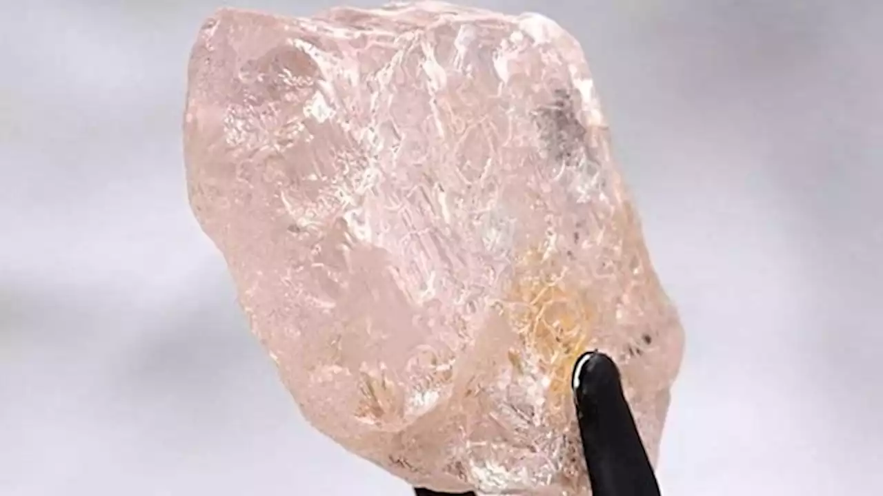 Encuentran un 'espectacular' diamante rosa en Angola que podría ser el mayor visto en 300 años