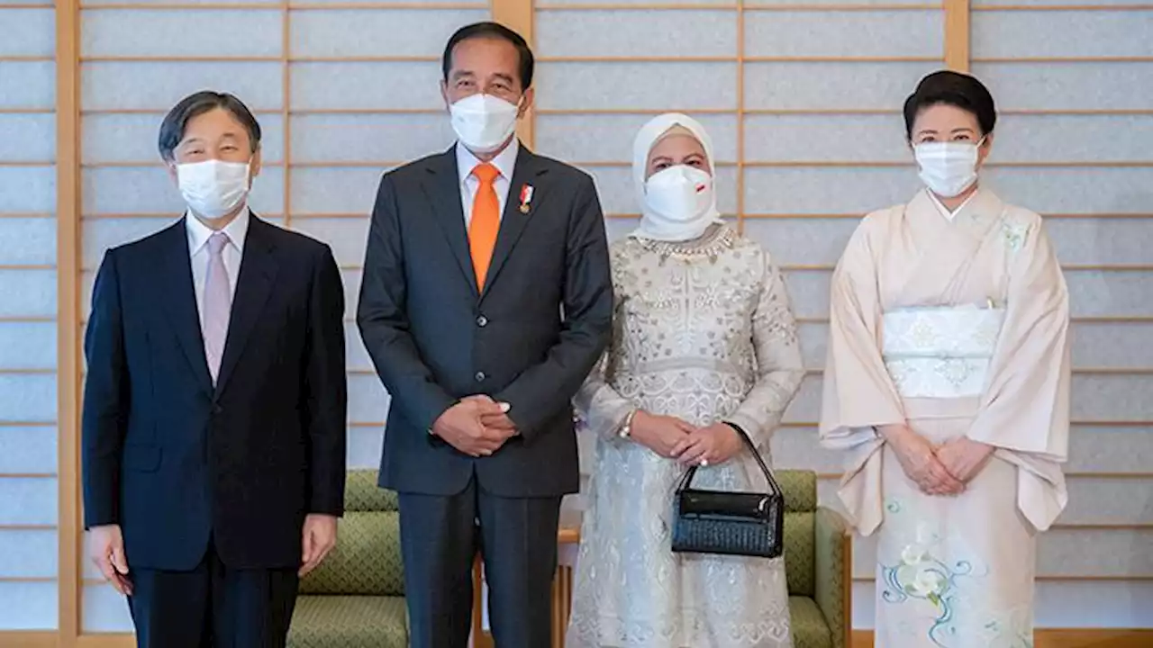 Berkunjung ke Jepang, Jokowi dan Istri Temui Kaisar Jepang Naruhito dan Permaisuri Masako