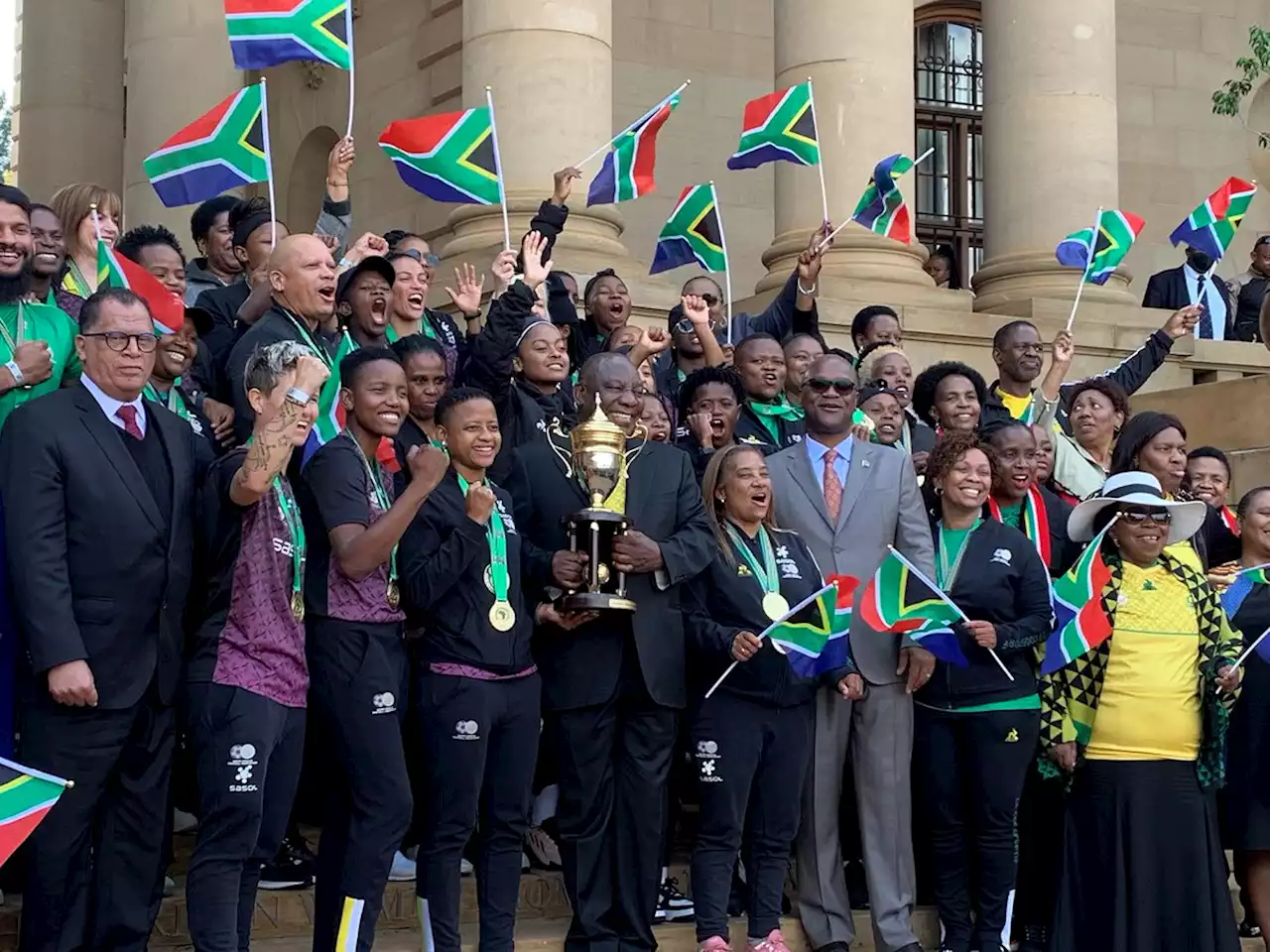 Banyana Banyana has reached the ‘real pinnacle’ of women’s football in Africa, says Ramaphosa | The Citizen