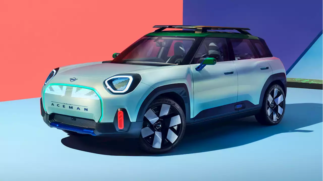 Mini Aceman concept previews an EV below Countryman