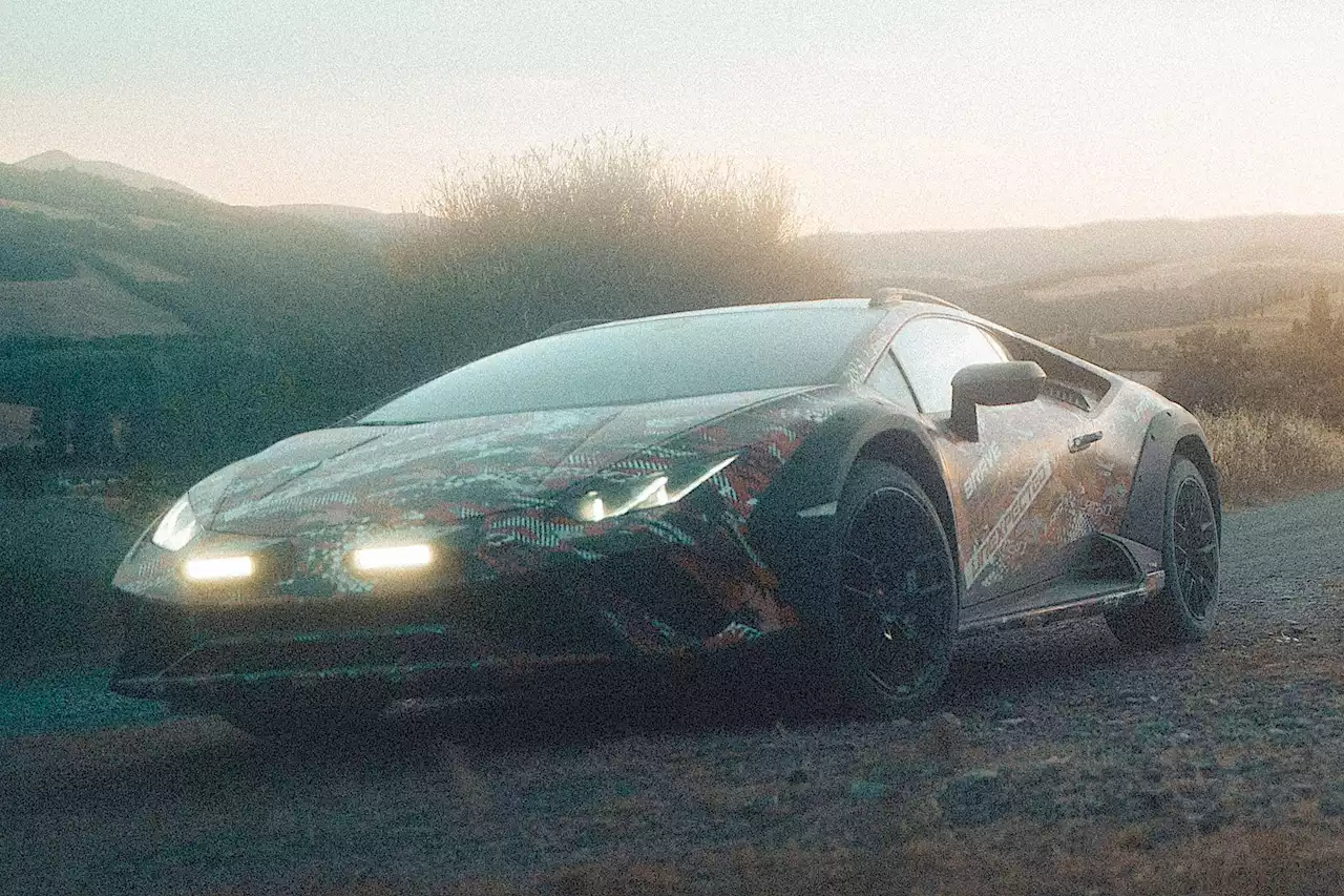 Rambo Lambo: Off-road Huracán teased in official video