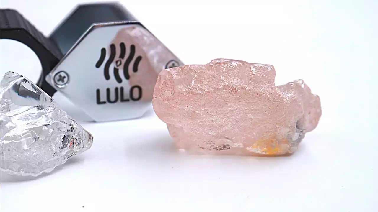 Big pink diamond discovered in Angola, largest in 300 years