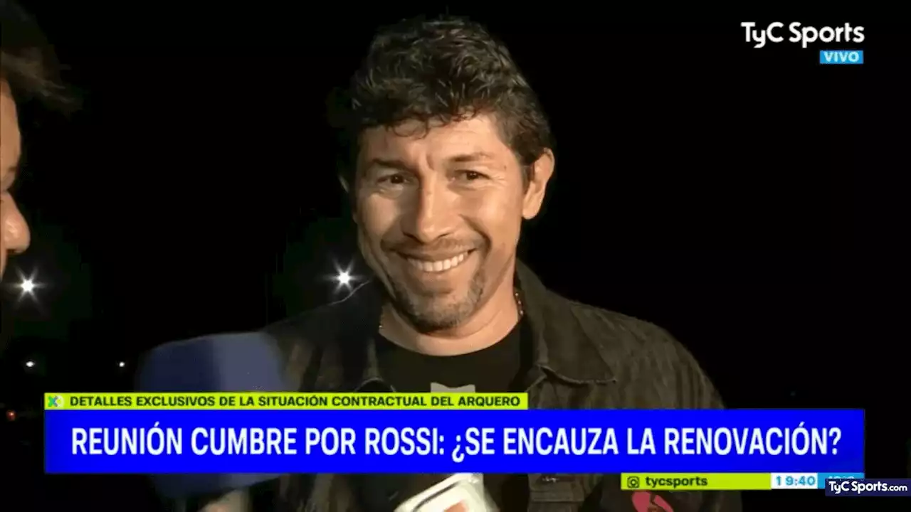 ¿Se va de Boca? Qué dijo el Patrón Bermúdez sobre el futuro de Agustín Rossi - TyC Sports